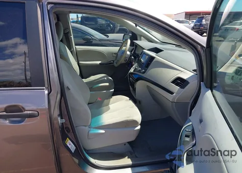 2012 Toyota Sienna Le 8 Passenger из США, поврежденный, VIN 5TDKA3DC4CS010219